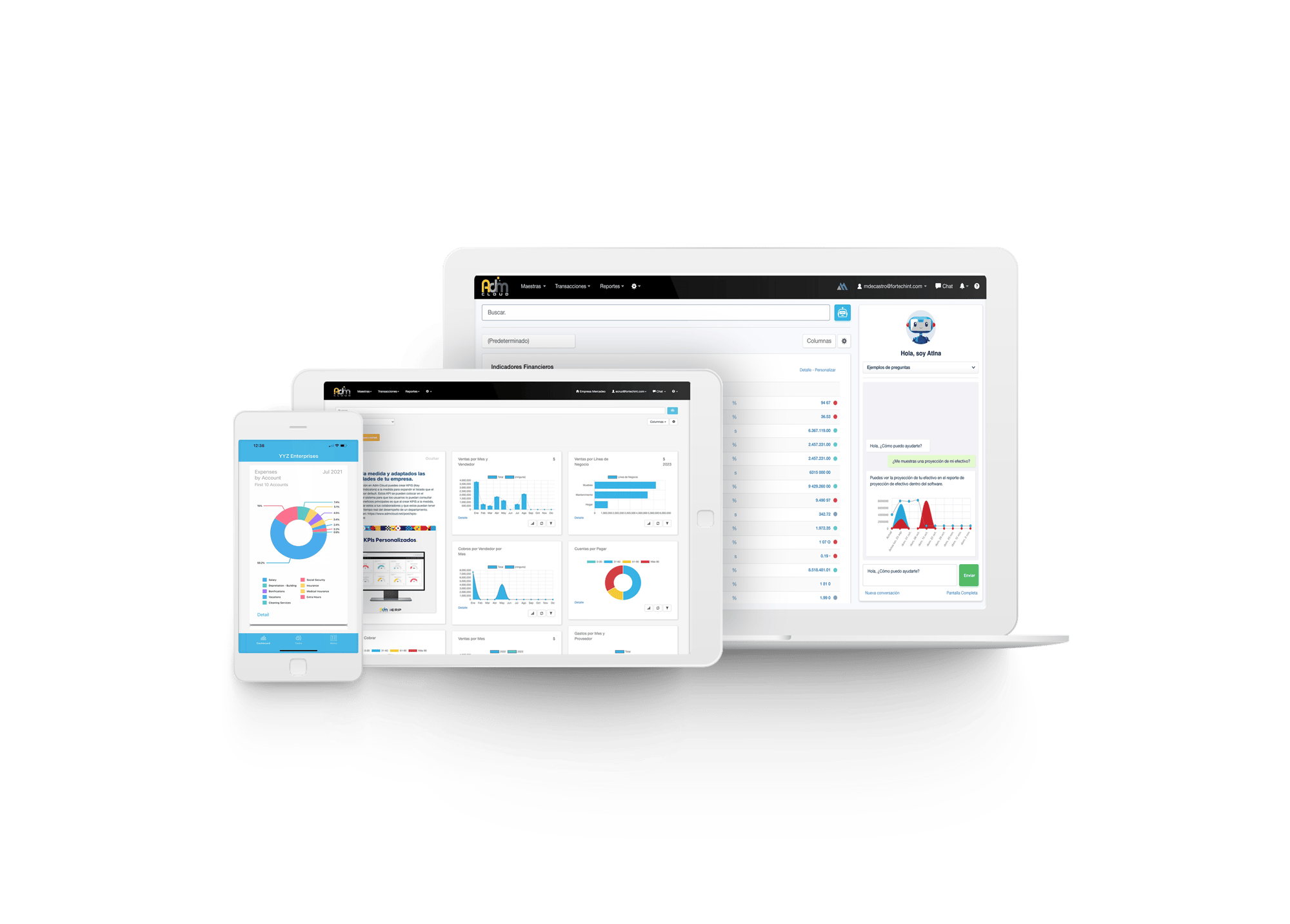 Mockup Cluster Equipos