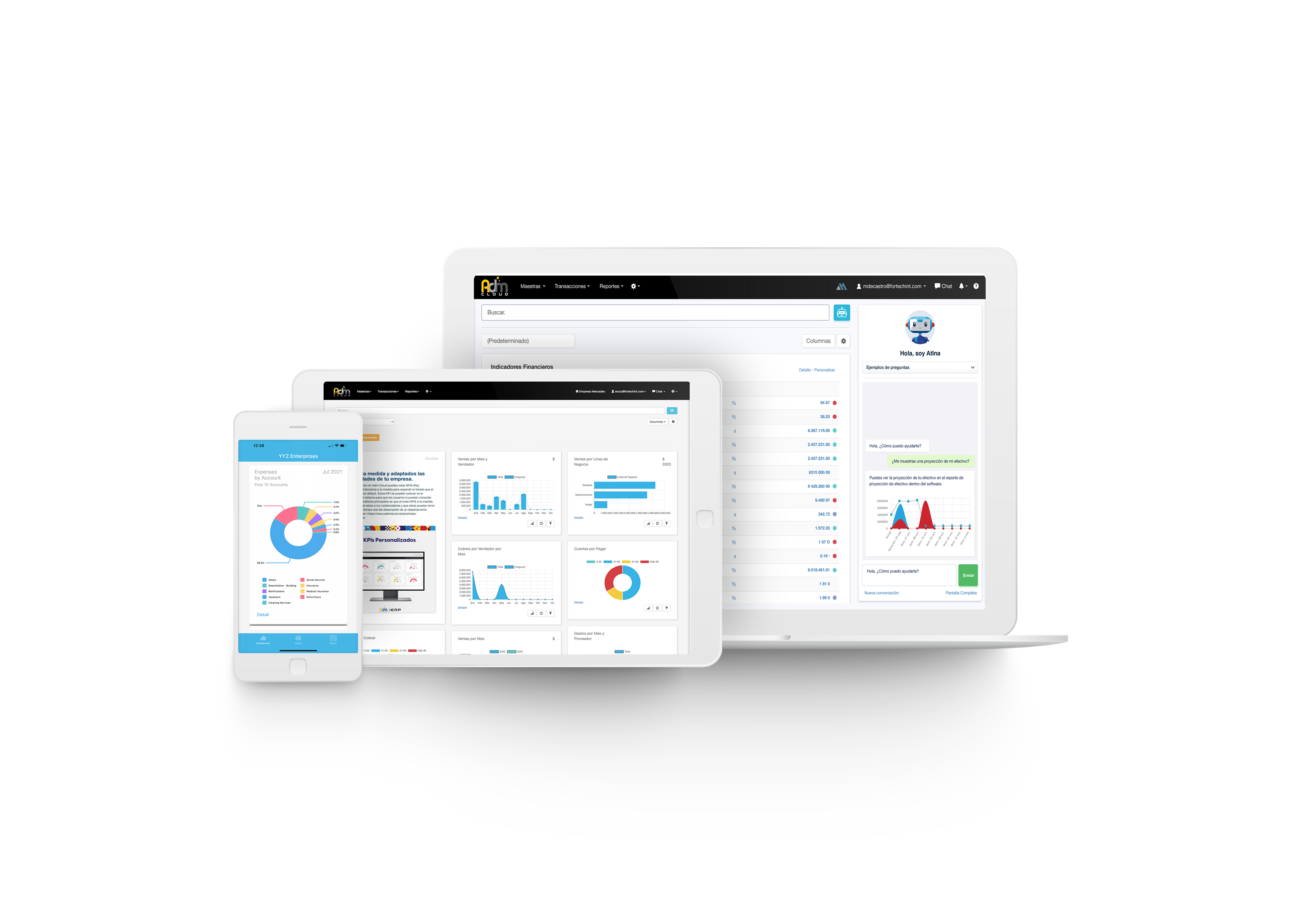 Mockup Cluster Equipos